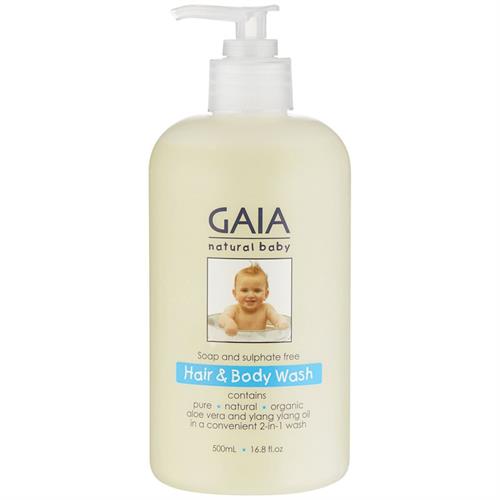 GAIA Natural Baby Hair 0026 Body Wash