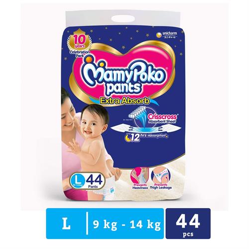 Mamy Poko Diaper Pant - Large - 44 Pack