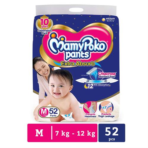 Mamy Poko Diaper Pant - Medium - 52 Pack