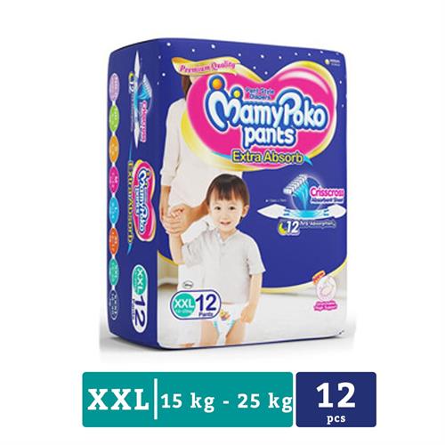 Mamy Poko Diaper Pant - XXLarge - 12 Pack
