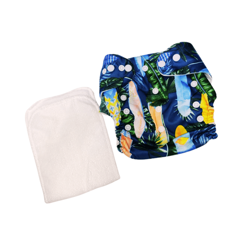 All in One Reusable Diaper with one Insert