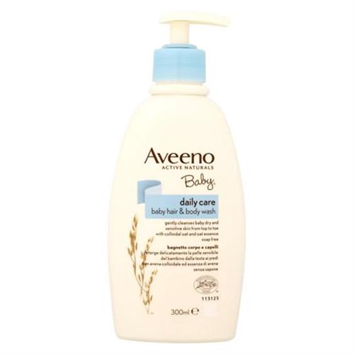 Aveeno Baby Daily Care Baby Hair 0026 Body Wash 300ml