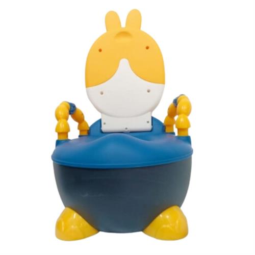 Baby Commode \/ Potty with Backrest (Bunny Design)