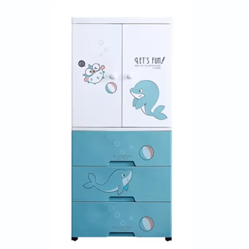 Baby Kids Drawers\/Wardrobe - My Little Dolphin-032443