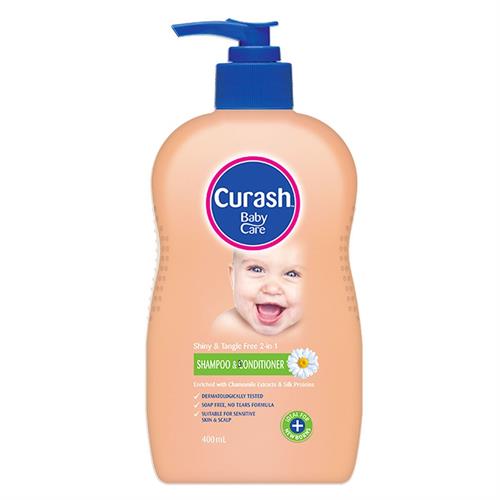 Curash 2-in-1 Shampoo 0026 Conditioner 400ml