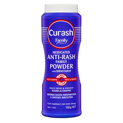 Curash Anti-Rash Family Powder - 100g