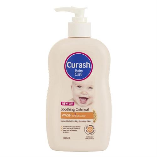 Curash Soothing Oatmeal Wash 400ml