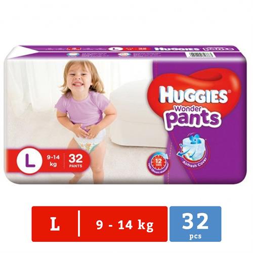 Huggies - Large - Wonder Pants - 32 Pack