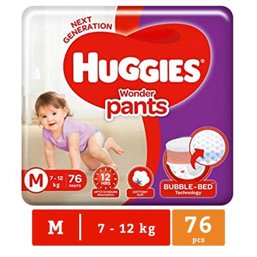 Huggies - Medium - Wonder Pants - 76 Pack