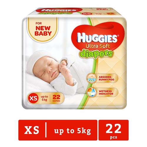 Huggies - X Small - Ultra Soft Diapers