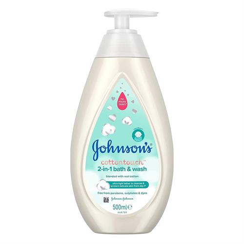 Johnson's Baby Cottontouch 2-in-1 Bath 0026 Wash 500ml