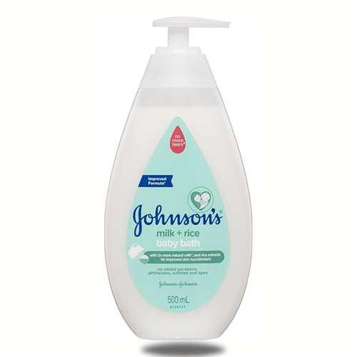 Johnson's Milk + Rice Baby Bath 500mL