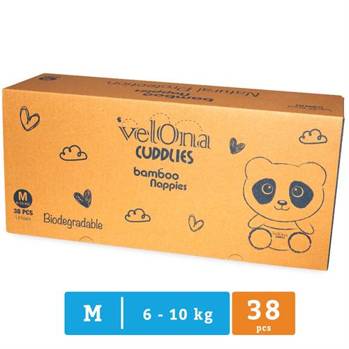 Velona Biodegradable Bamboo Diaper - Medium - 38pcs