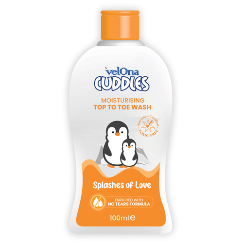Velona Cuddle Splashes of Love Moisturising Top-to-Toe Wash 100ml