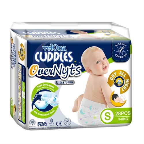 Velona Cuddles - Small - OverNyts - 28 Pc Pack