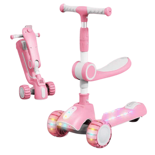 Adjustable Kids Scooter with Seat Model 2486