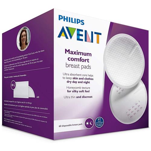 Philips Avent Disposable Breast Pads (60 Nos)