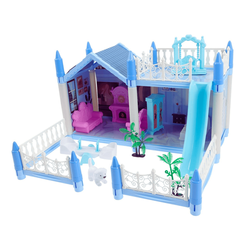 DIY Miniature Dollhouse with Furniture Perfect for 5-Year-Olds