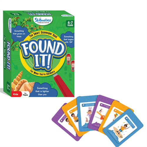 Found It! Outdoor Edition Smart Scavenger Hunt (Ages 4-7)