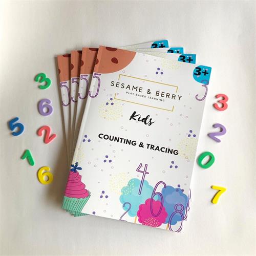 Sesame 0026 Berry Kids Counting 0026 Tracing Book