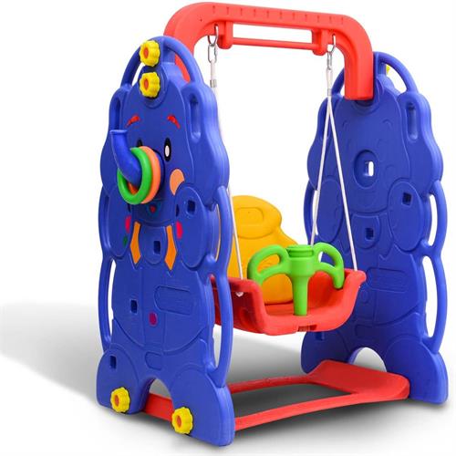 2 in 1 Children Playground with Swing 0026 Activity Hoop