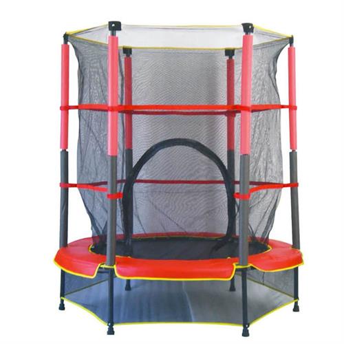 My First Trampoline With Enclosure (Black)