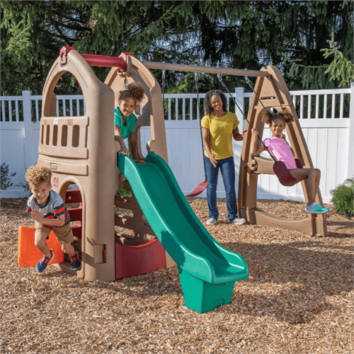 Naturally Playful Playhouse Climber 0026 Swing Extension