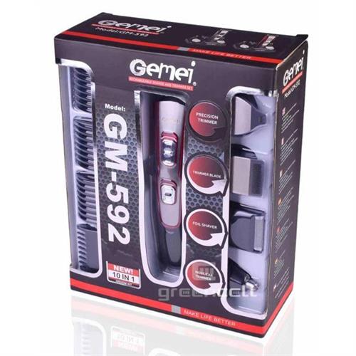 Gemei 10 in 1 Hair Trimmer (GM-592)