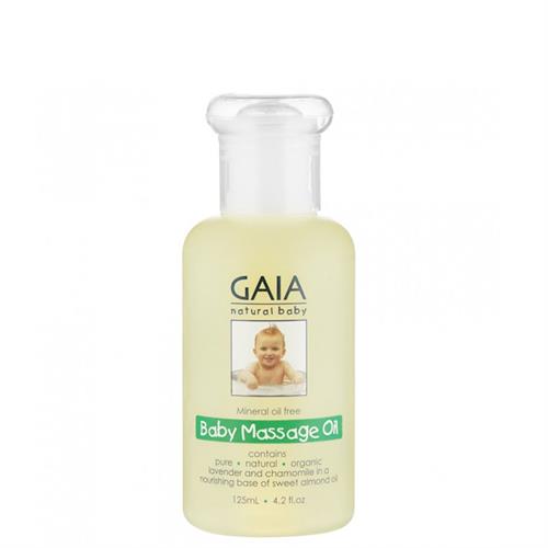 GAIA Natural Baby Massage Oil 125 ml