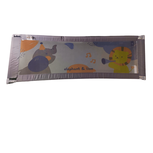 Bed Rail Guard - 1.5m \/ 1.8m \/ 2.0m - Elephant Print