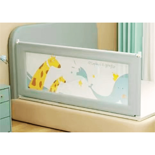 Bed Rail Guard - 1.2 m \/ 1.5m \/ 1.8m \/ 2.0m - Paw 0026 Elephant Print