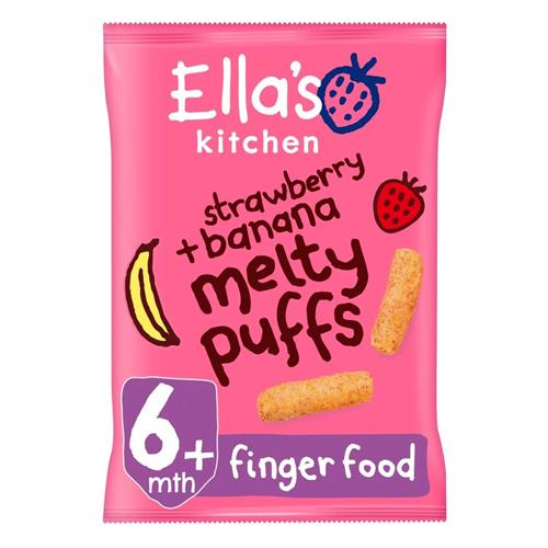 Ella's Kitchen Strawberry and Banana Melty Puffs