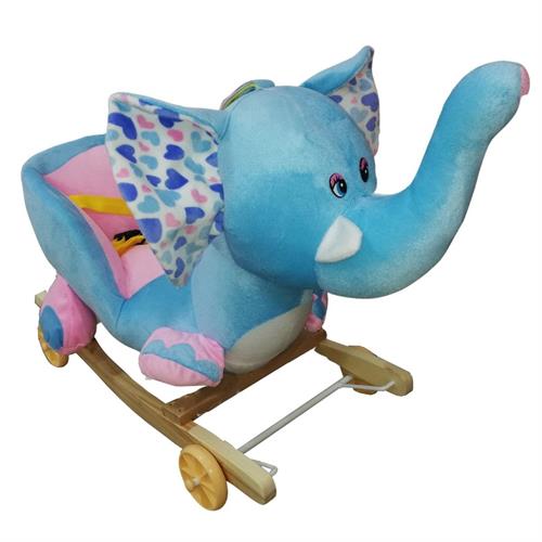 Rocking Elephant with Wheels