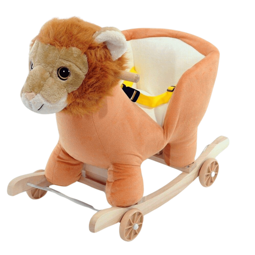 Rocking Lion with Wheels