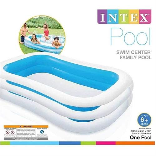 Intex Swim Center Inflatable Family Swimming Pool (56483)