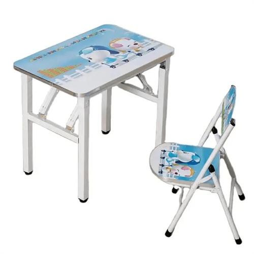 Foldable Kids Table and Chair for Toddlers