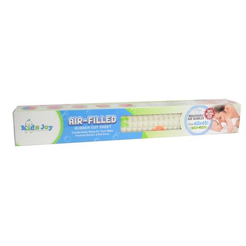 Kids Joy Airfilled Rubber Cot Sheet ( 60 X 45 cm) Plain