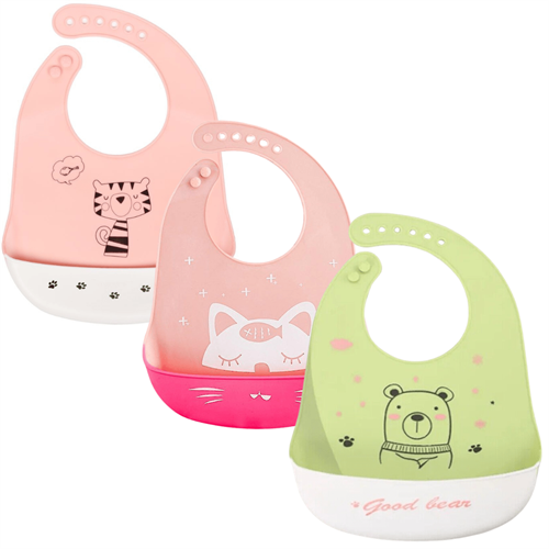 Soft Silicone Baby Bib