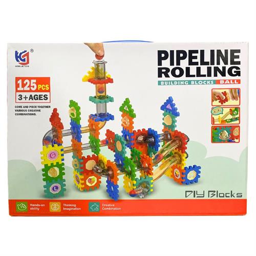 125 Pcs Pipeline Rolling Building Blocks 0026 Ball