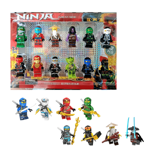 12 Figures of Ninja mini 3+