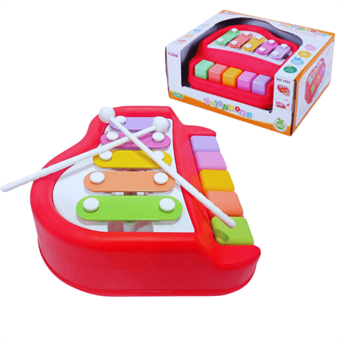 2-in-1 Piano Xylophone Musical Instrument