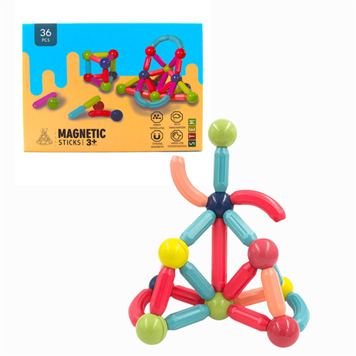 36 PCS Magnetic Blocks for Kids (3+)