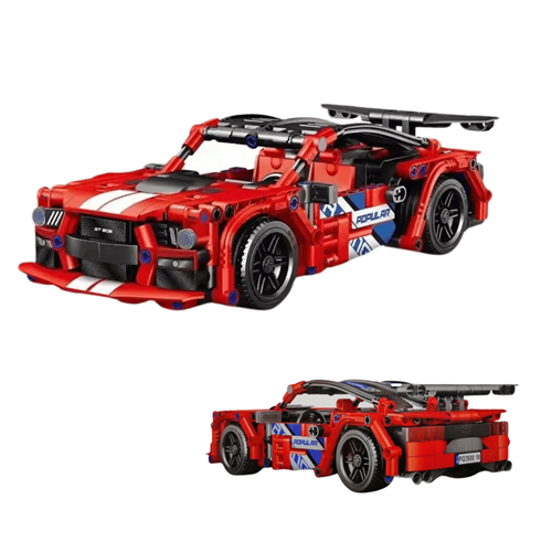 439 Pcs Pull Back GT SOS Sport Car Building Blocks (6+ years)