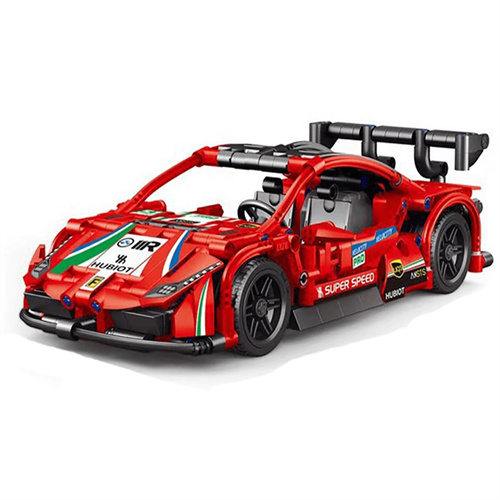 445 Pcs Pull Back Racing Sport Car Building Blocks (6+ years)