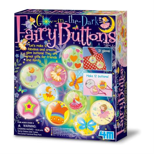 4M Glow in The Dark Fairy Buttons