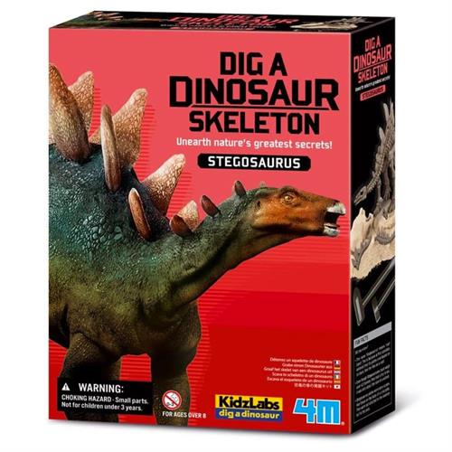 4M KidzLabs Dig a Dinosaur Skeleton - Stegosaurus