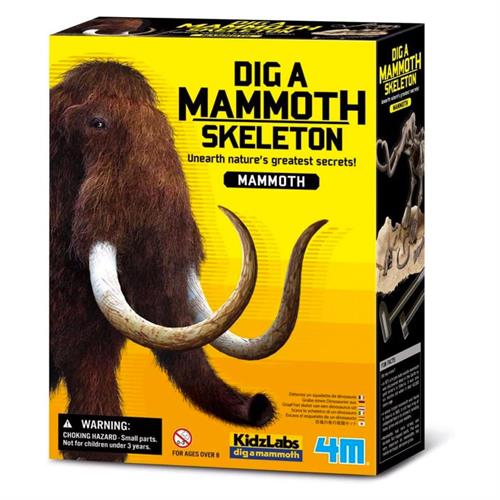 4M KidzLabs Dig a Mammoth Skeleton - Mammoth