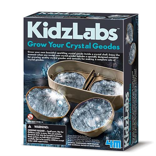 4M KidzLabs Geode Crystal Growing