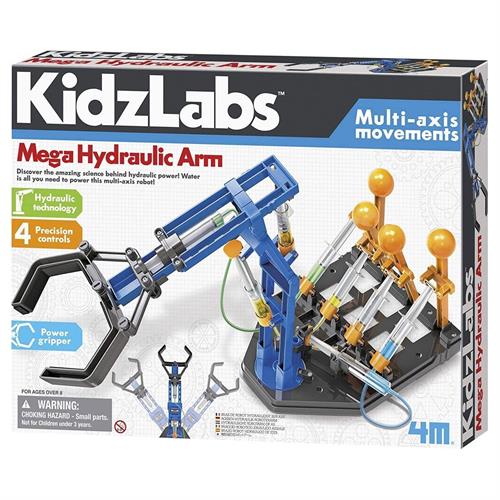 4M Mega Hydraulic Arm Robotic Science Kit