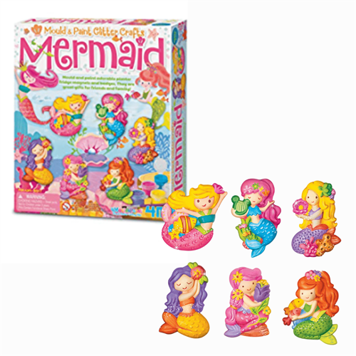 4M Mould 0026 Paint Glitter Mermaid